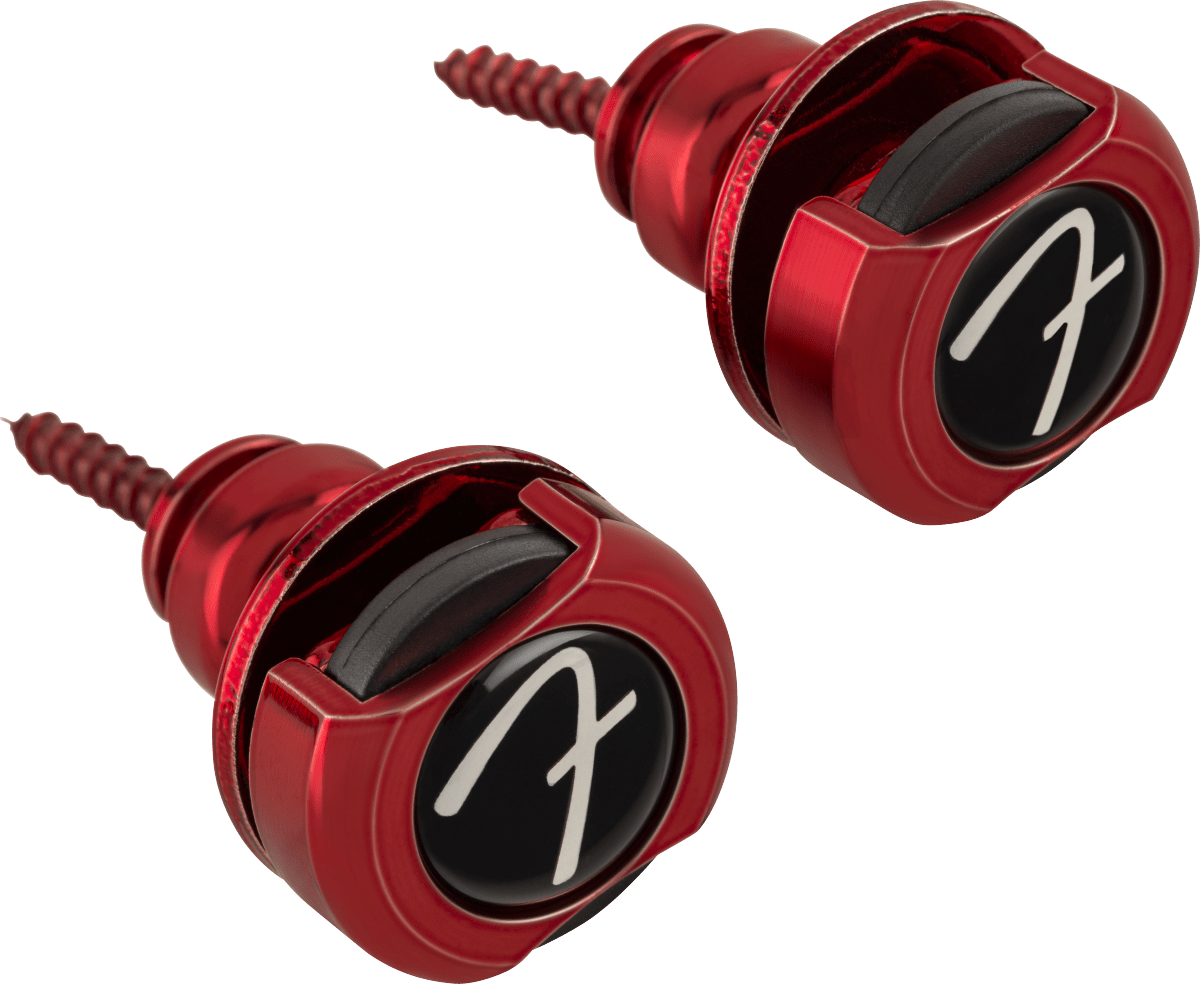 Fender Infinity Strap Locks, Red by FMIC
