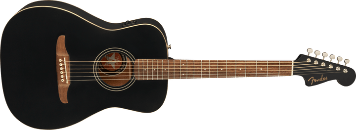 Fender Joe Strummer Campfire, Walnut Fingerboard, Matte Black by FMIC