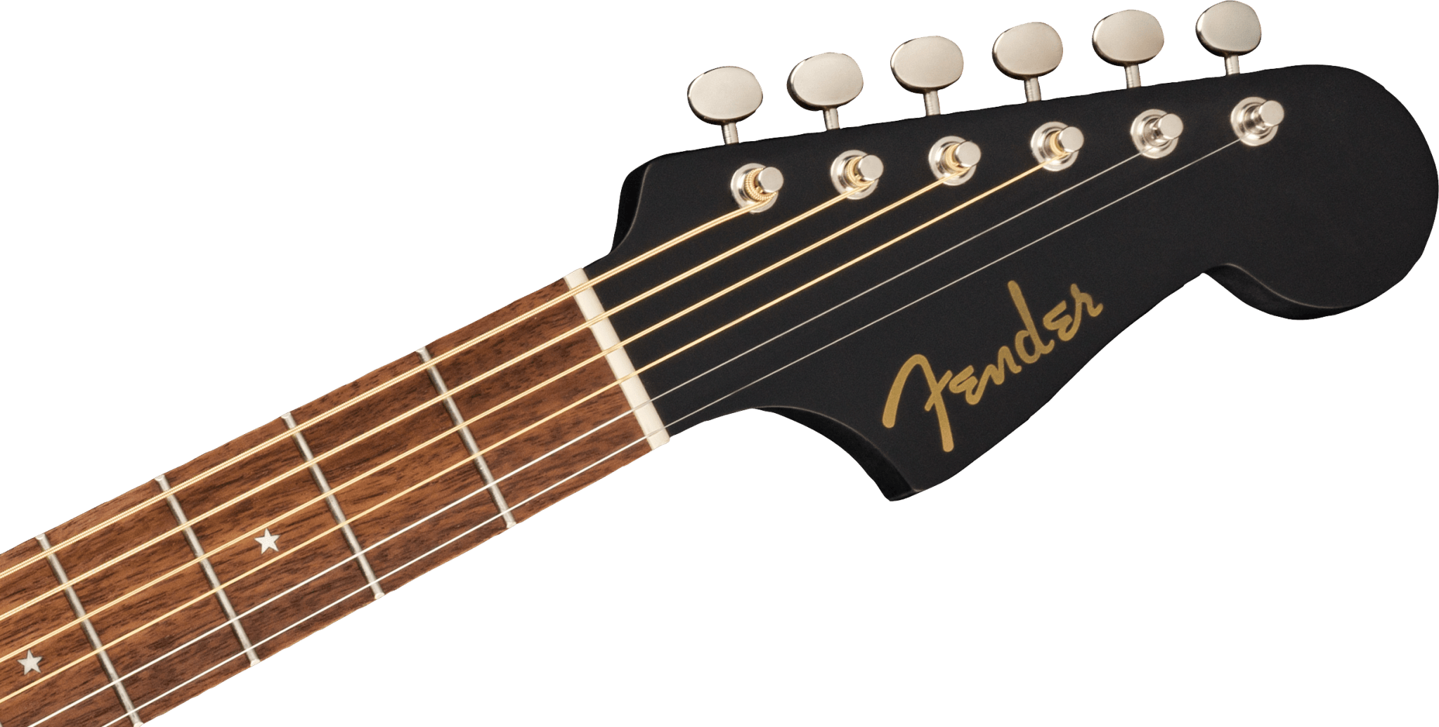 Fender Joe Strummer Campfire, Walnut Fingerboard, Matte Black by FMIC