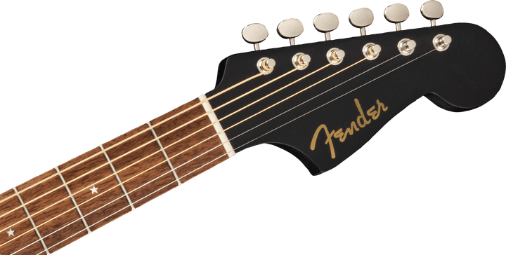 Fender Joe Strummer Campfire, Walnut Fingerboard, Matte Black by FMIC