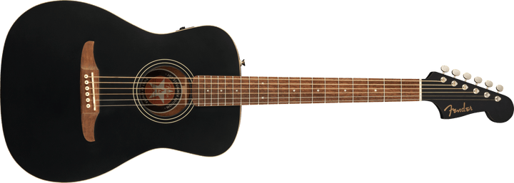 Fender Joe Strummer Campfire, Walnut Fingerboard, Matte Black by FMIC