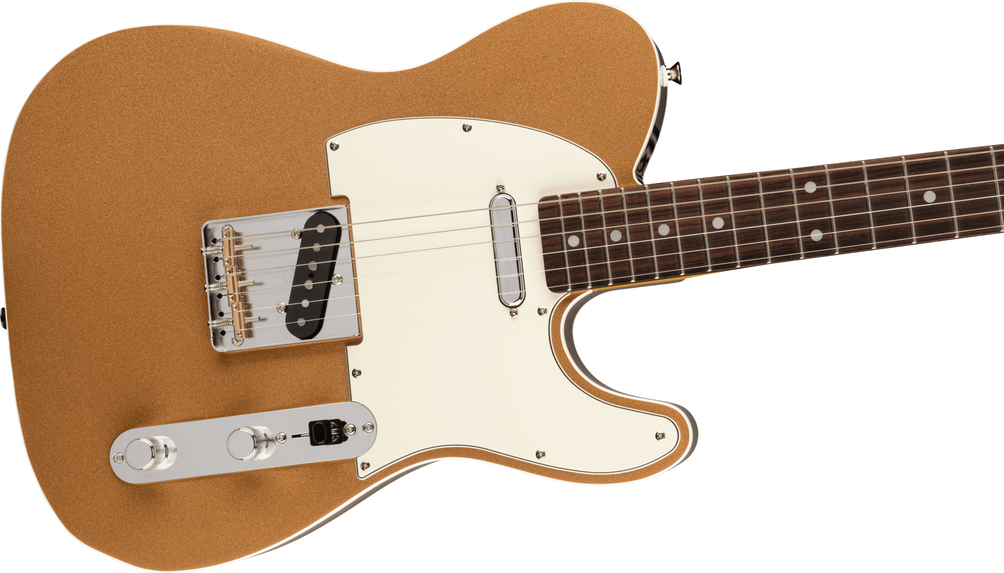 Fender JV Modified '60s Custom Telecaster®, Rosewood Fingerboard, Firemist Gold by FMIC