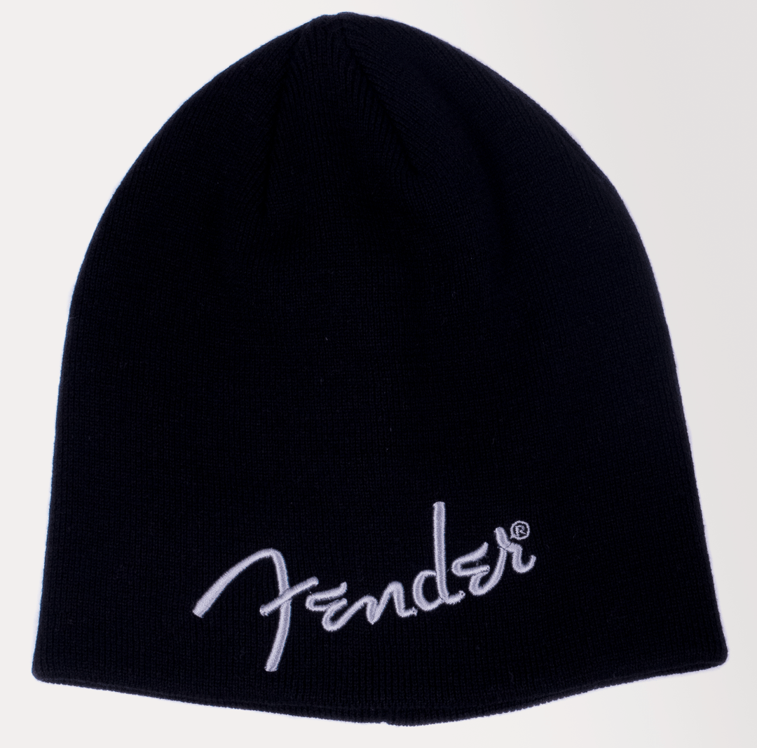 FENDER LOGO BEANIE, BLACK by FMIC