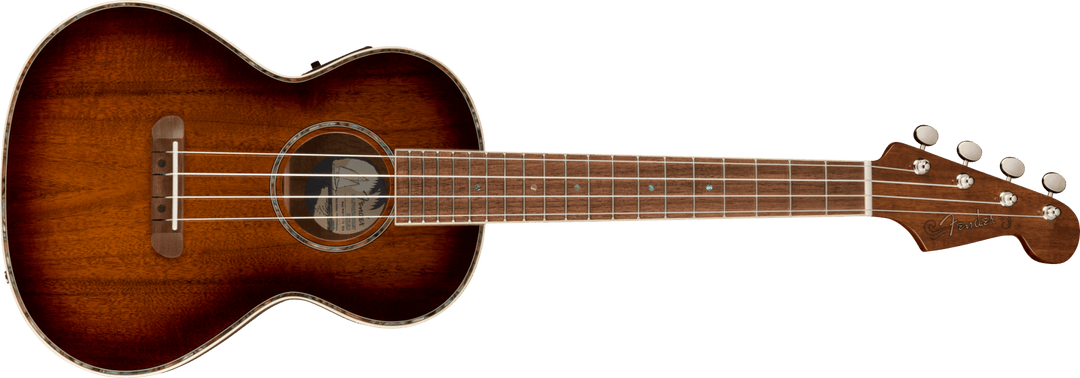 Fender Montecito Tenor Ukulele, Walnut Fingerboard, Shaded Edge Burst by FMIC