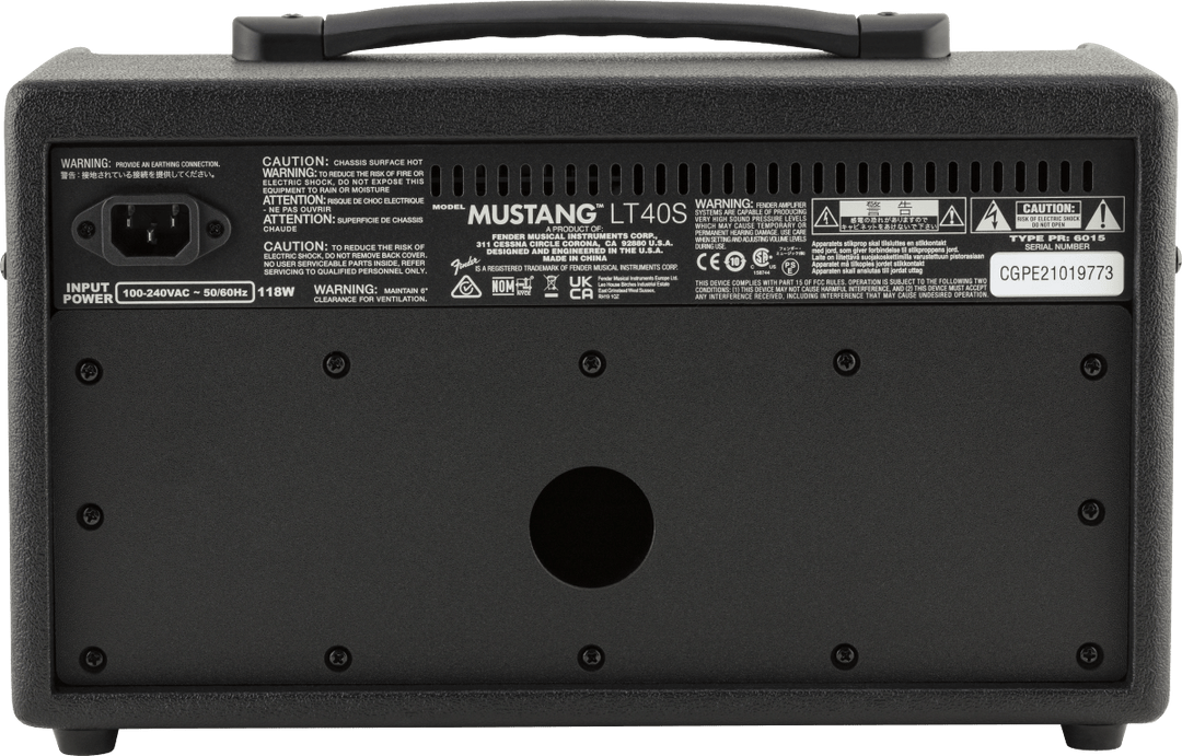 Fender Mustang™ LT40S, 120V by FMIC