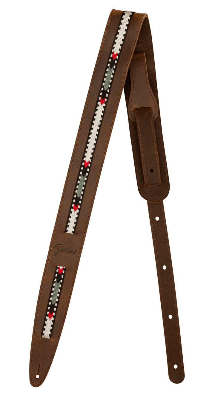 Fender Paramount Acoustic Leather Strap by FMIC