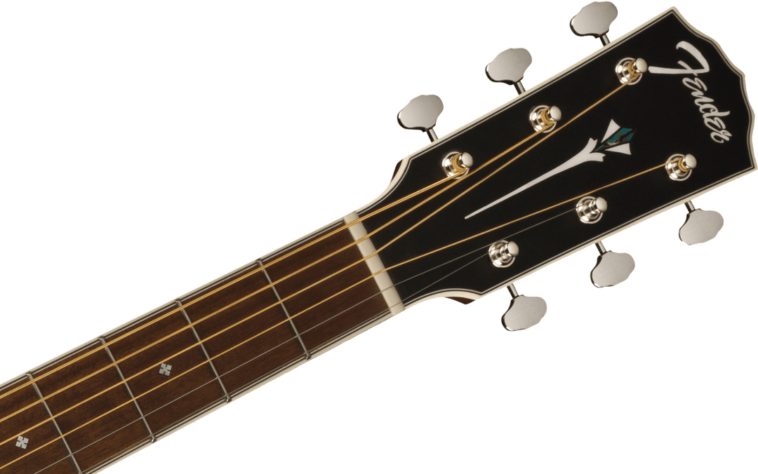 Fender PD - 220E Dreadnought, All Mahogany, Ovangkol Fingerboard, Aged Cognac Burst by FMIC