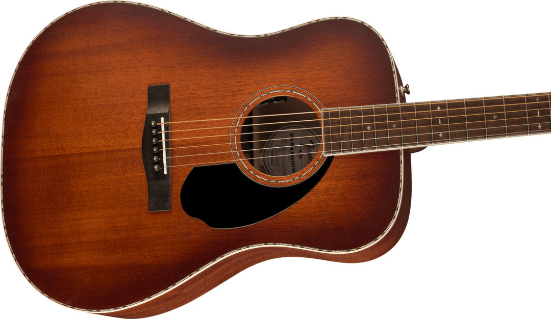 Fender PD - 220E Dreadnought, All Mahogany, Ovangkol Fingerboard, Aged Cognac Burst by FMIC