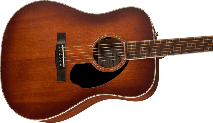 Fender PD - 220E Dreadnought, All Mahogany, Ovangkol Fingerboard, Aged Cognac Burst by FMIC