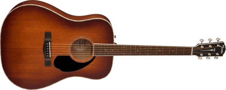 Fender PD - 220E Dreadnought, All Mahogany, Ovangkol Fingerboard, Aged Cognac Burst by FMIC
