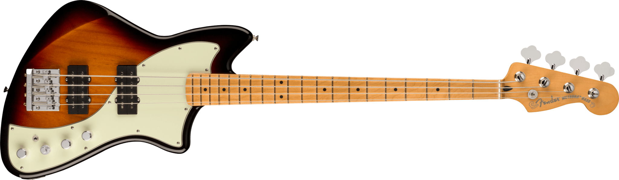 Fender Player Plus Active Meteora® Bass, Pau Ferro Fingerboard, 3 - Colour Sunburst by FMIC