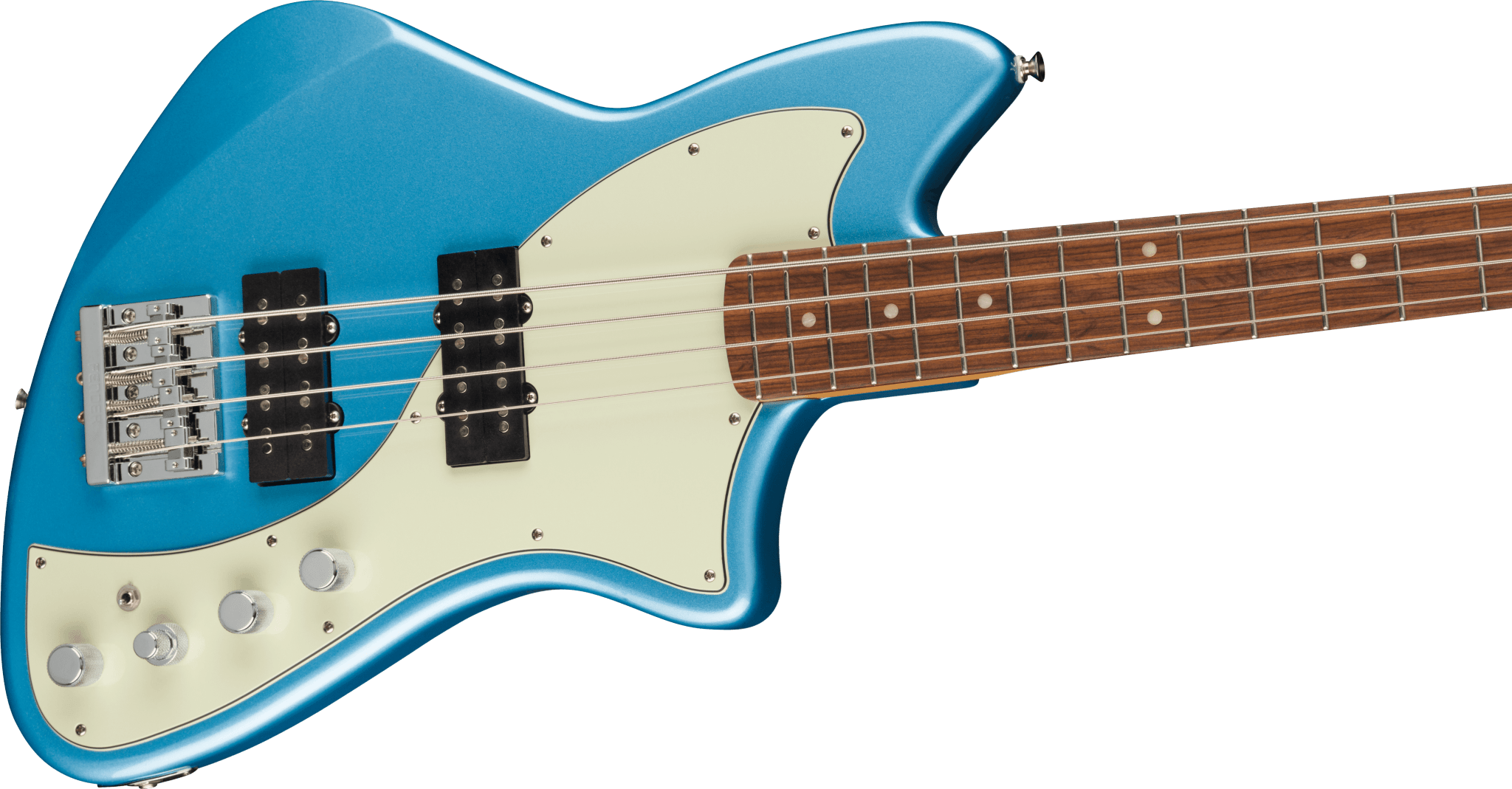 Fender Player Plus Active Meteora® Bass, Pau Ferro Fingerboard, Opal Spark by FMIC