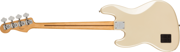 Fender Player Plus Jazz Bass®, Maple Fingerboard, Olympic Pearl by FMIC