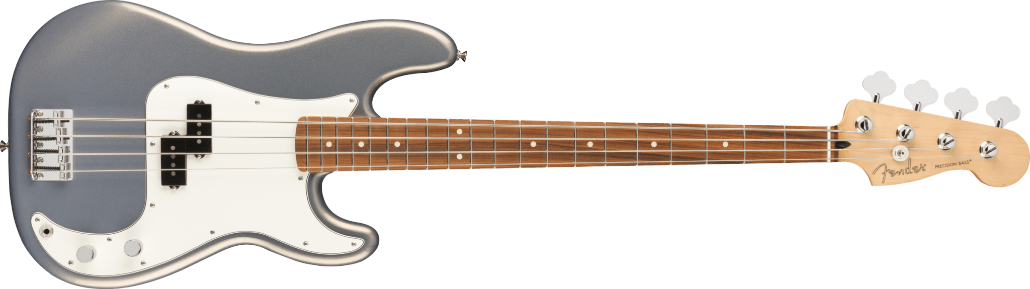 Fender Player Precision Bass®, Pau Ferro Fingerboard, Silver by FMIC