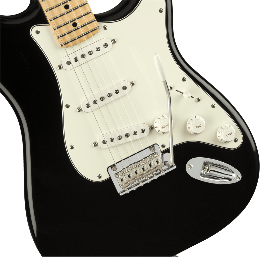 Fender Player Stratocaster, Maple Fingerboard, Black by FMIC
