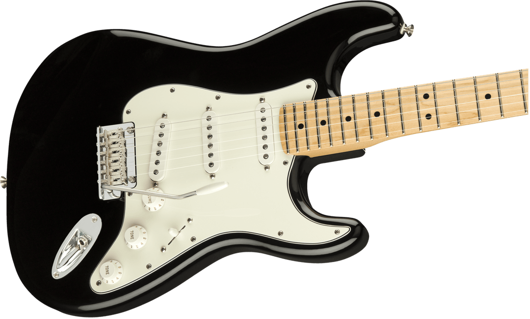 Fender Player Stratocaster, Maple Fingerboard, Black by FMIC