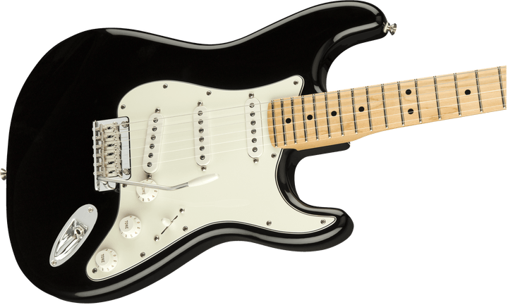 Fender Player Stratocaster, Maple Fingerboard, Black by FMIC