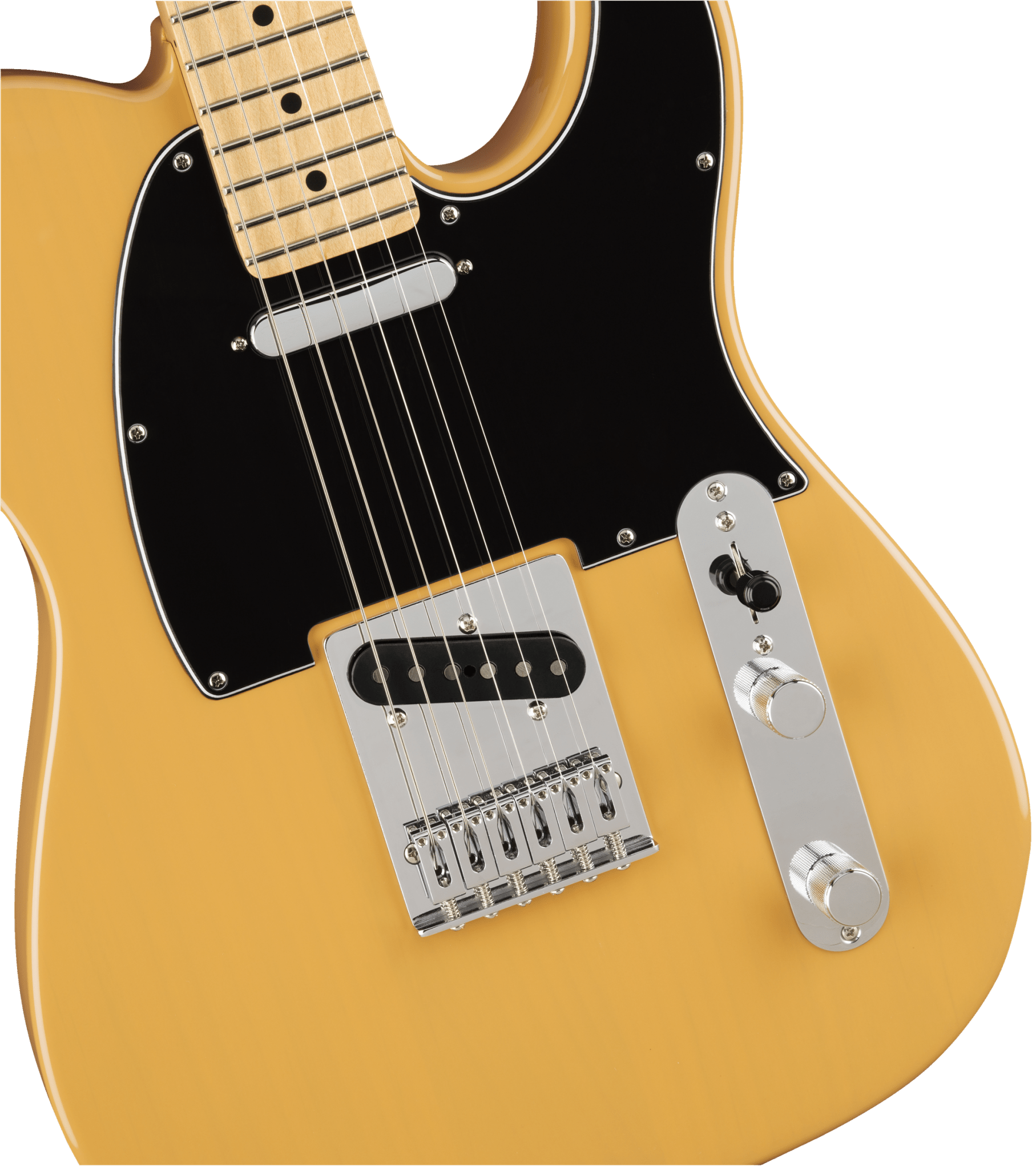 Fender Player Telecaster®, Maple Fingerboard, Butterscotch Blonde by FMIC