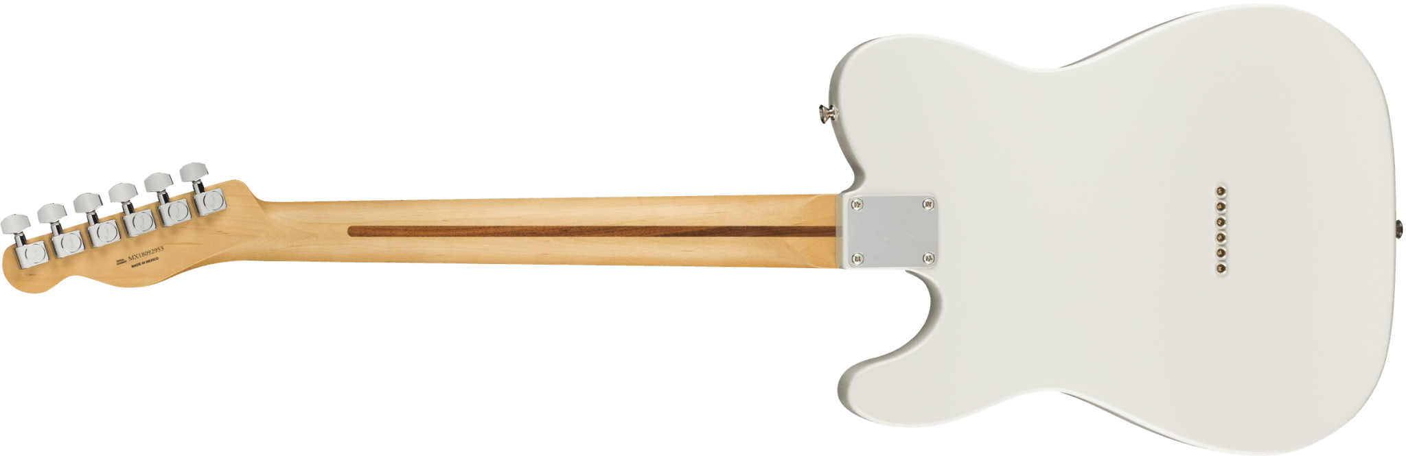 Fender Player Telecaster®, Maple Fingerboard, Polar White by FMIC