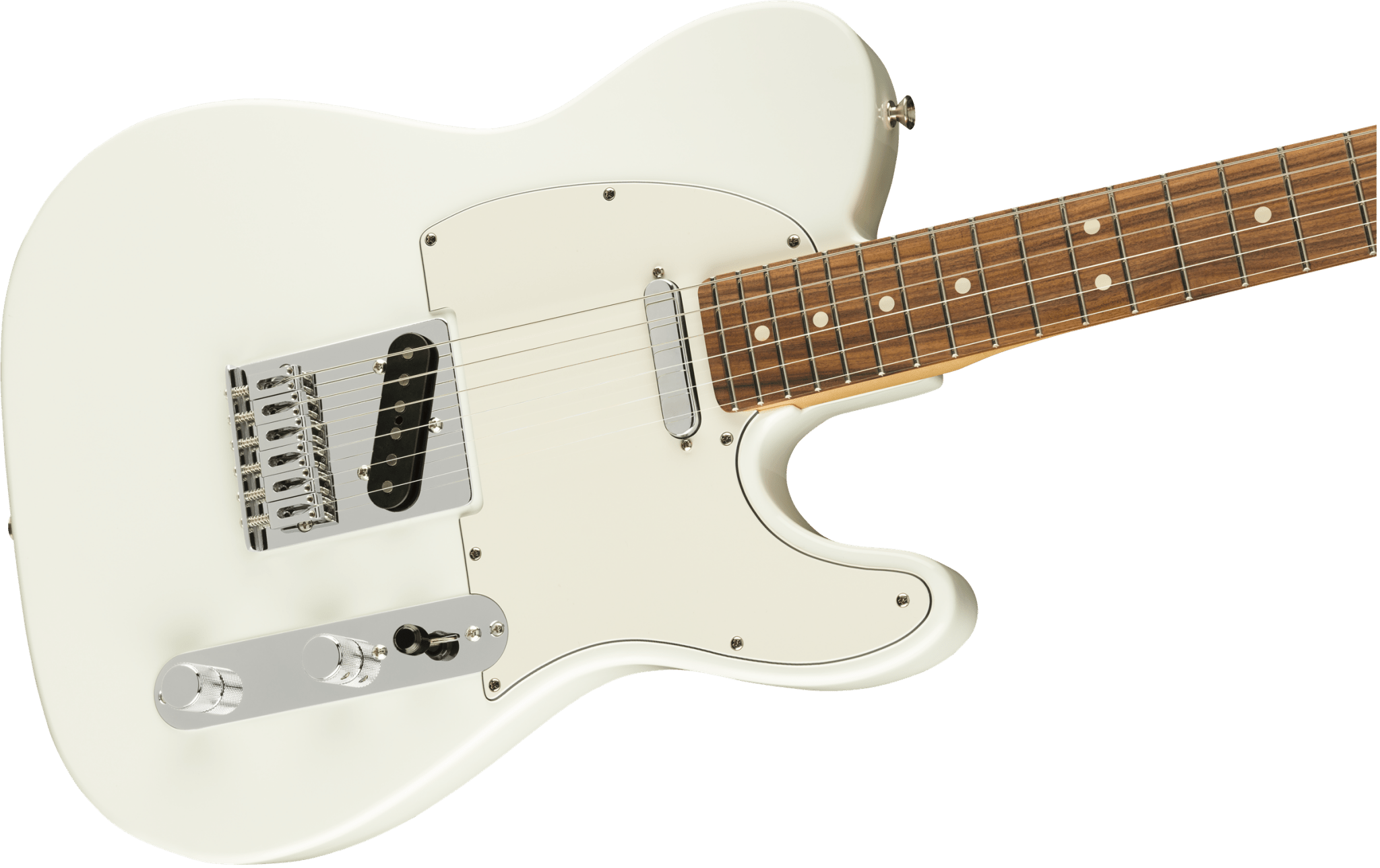Fender Player Telecaster®, Pau Ferro Fingerboard, Polar White by FMIC