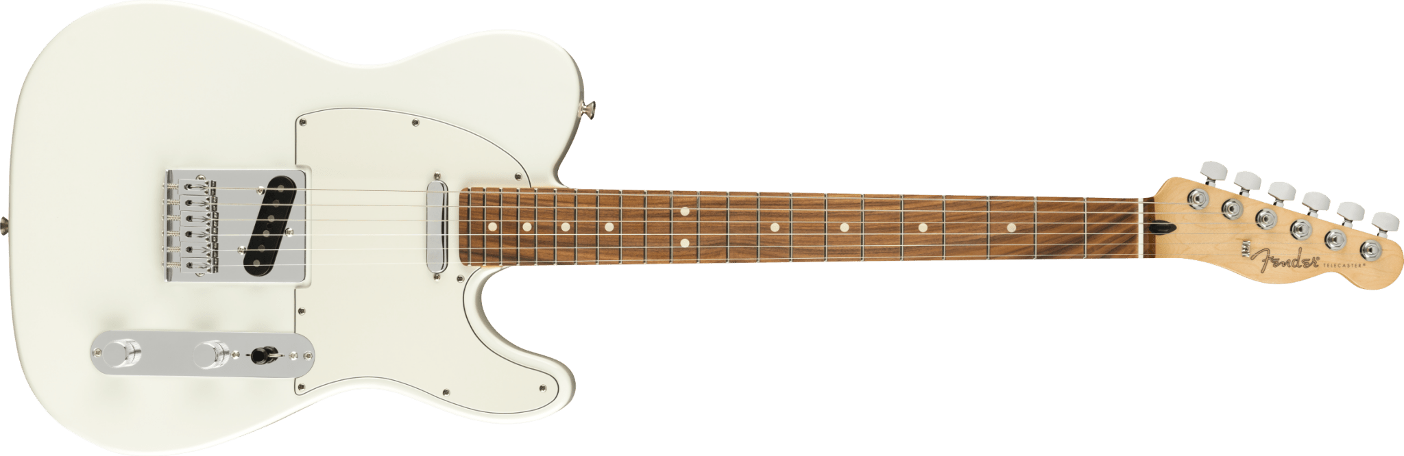 Fender Player Telecaster®, Pau Ferro Fingerboard, Polar White by FMIC