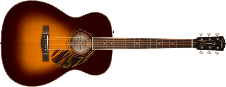Fender PO - 220E Orchestra, Ovangkol Fingerboard, 3 - Color Vintage Sunburst by FMIC