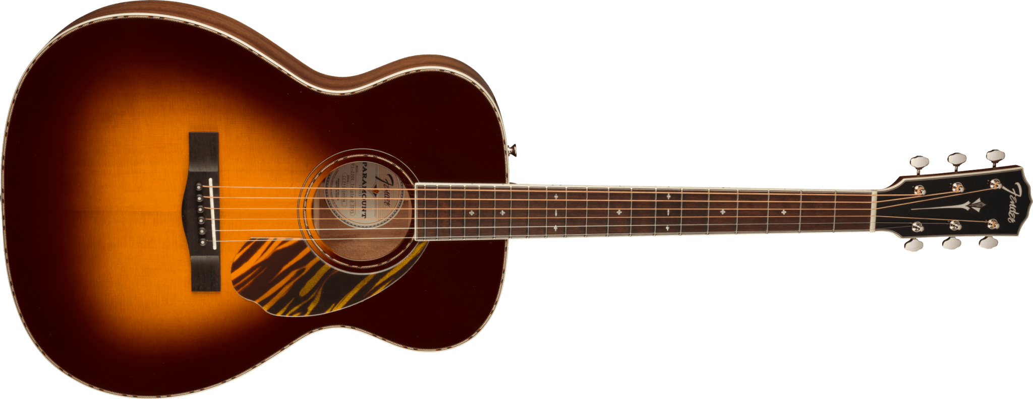 Fender PO - 220E Orchestra, Ovangkol Fingerboard, 3 - Color Vintage Sunburst by FMIC