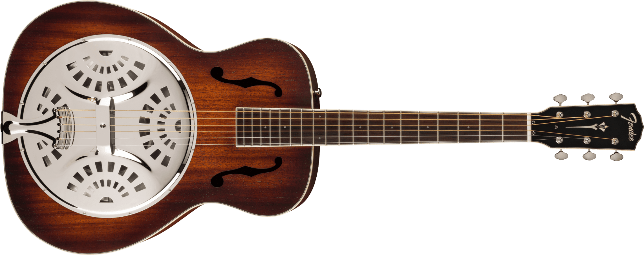 Fender PR - 180E Resonator, Walnut Fingerboard, Aged Cognac Burst by FMIC