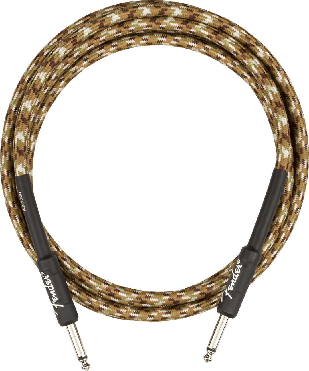 Fender Professional Series Instrument Cable, Straight/Straight, 10', Desert Camo by FMIC