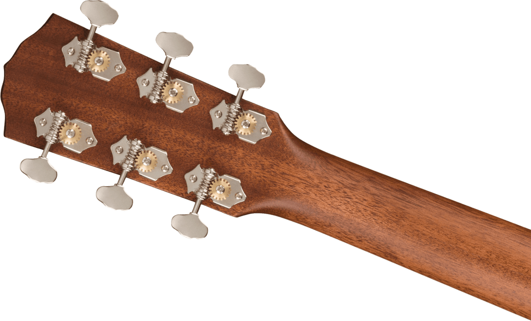 Fender PS - 220E Parlor, All Mahogany, Ovangkol Fingerboard, Aged Cognac Burst by FMIC