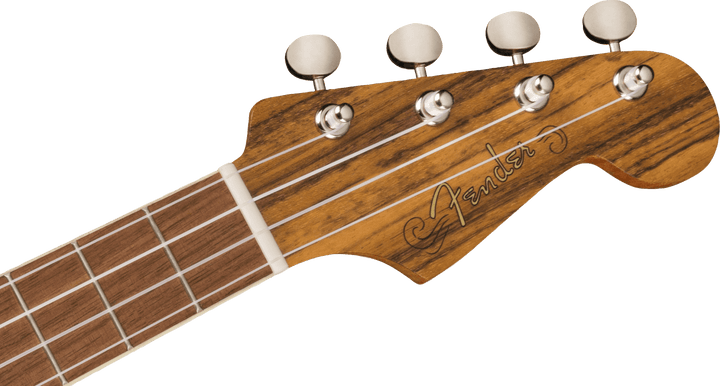 Fender Rincon Tenor Ukulele, Walnut Fingerboard, Aged Cognac Burst by FMIC