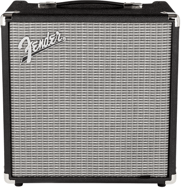 Fender Rumble™ 25 (V3), 120V, Black/Silver by FMIC