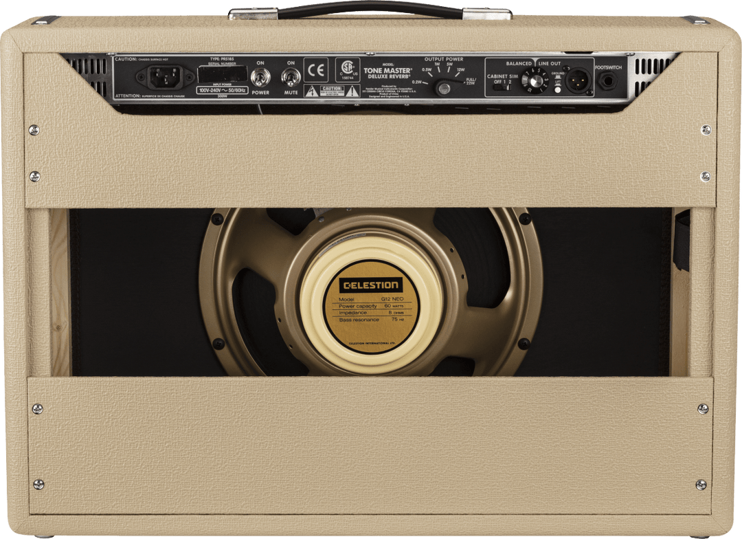 Fender Tone Master® Deluxe Reverb® Blonde, 120V by FMIC