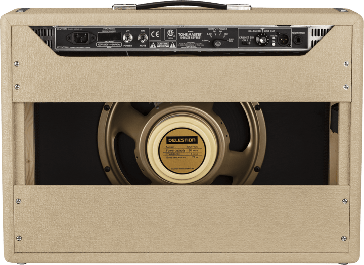 Fender Tone Master® Deluxe Reverb® Blonde, 120V by FMIC
