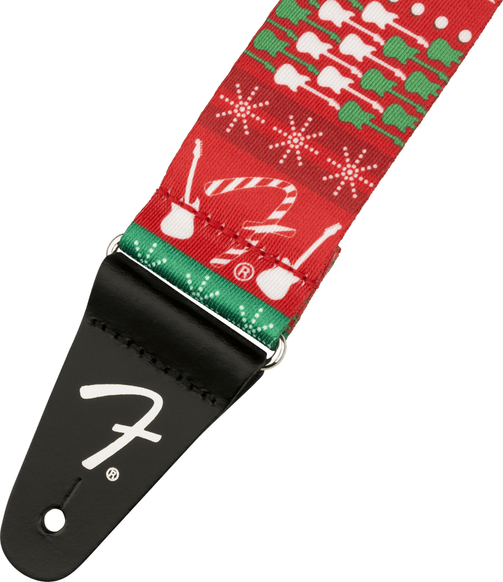 Fender® Ugly Xmas Sweater Strap, Snowman by FMIC