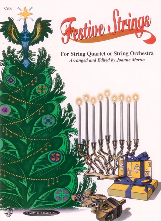Festive Strings for String Quartet or String Orchestra - Cello by Alfred Publishing