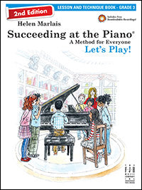 Succeeding at the Piano Lesson and Technique Book - Grade 3 (2nd Edition)