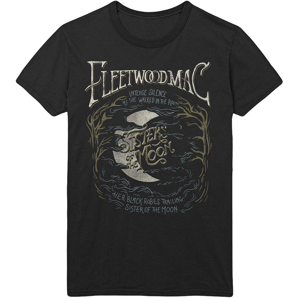 FLEETWOOD MAC UNISEX T - SHIRT: SISTERS OF THE MOON by Rock Off Trade