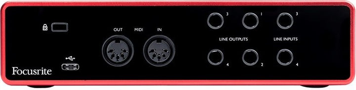 Focusrite Scarlett 4i4 3rd Gen by Erikson Audio