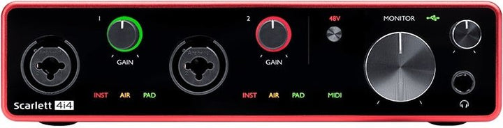 Focusrite Scarlett 4i4 3rd Gen by Erikson Audio