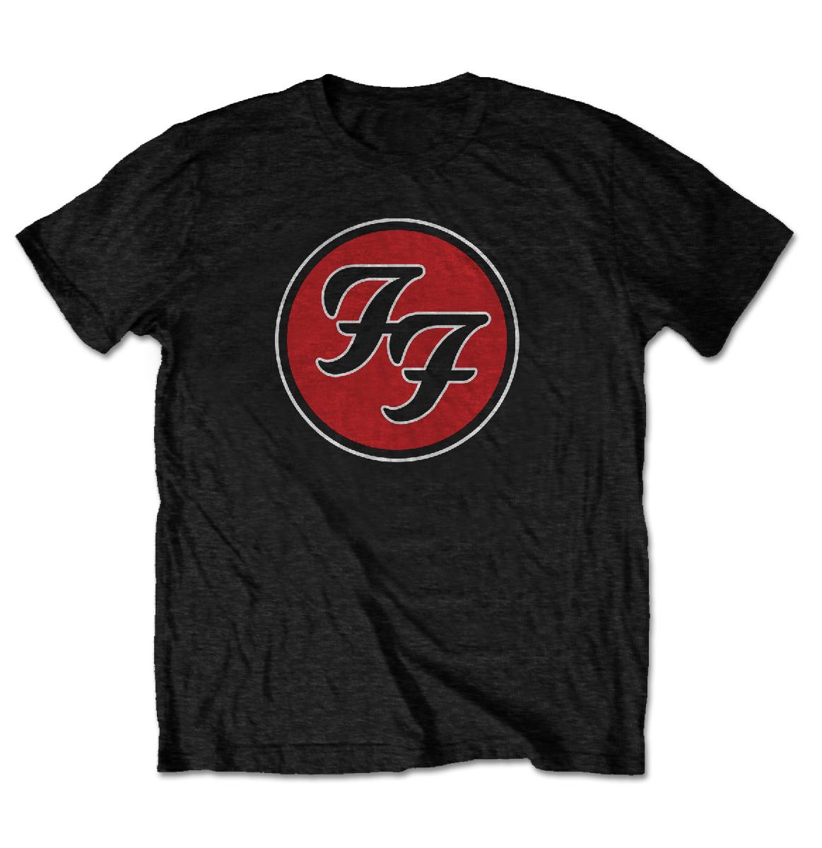 FOO FIGHTERS UNISEX TEE: FF LOGO by Rock Off Trade
