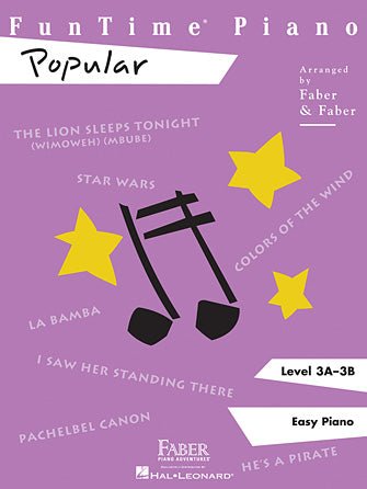FUNTIME® PIANO POPULAR - Level 3A - 3B by Hal Leonard