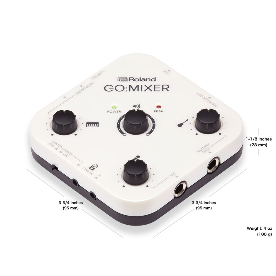 Roland GO:MIXER Audio Mixer for Smartphones