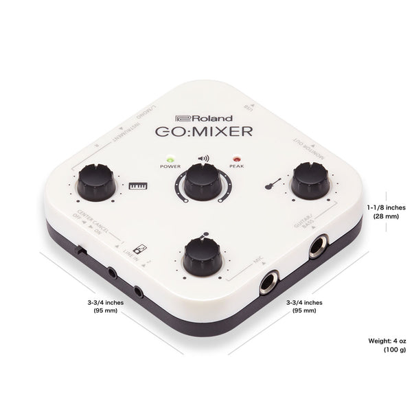 Roland GO:MIXER Audio Mixer for Smartphones