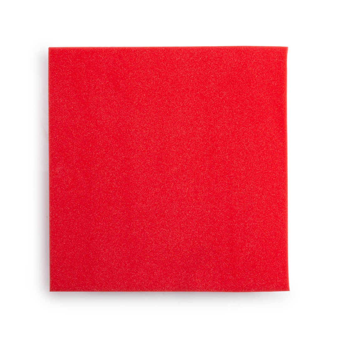 Gator Frameworks 8 Pack of Red 12" x 12" Acoustic Pyramid Panel by Erikson Audio