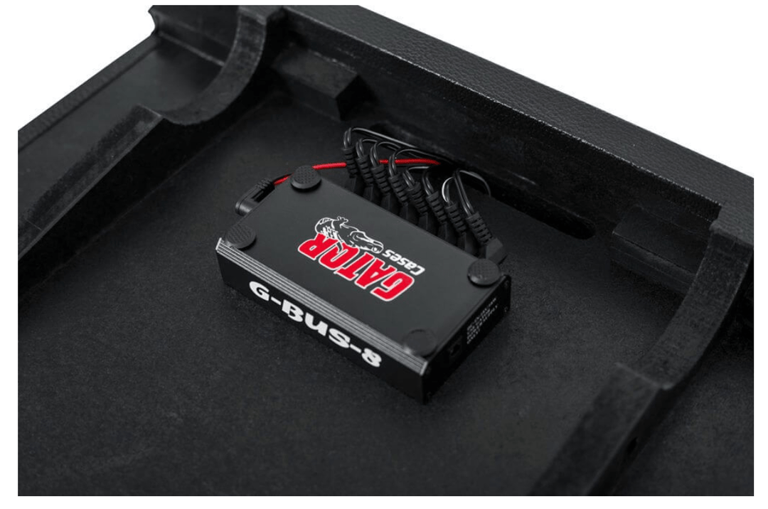 Gator Powered Pedal Tote Pro Pedal Board with Bag by Erikson Music