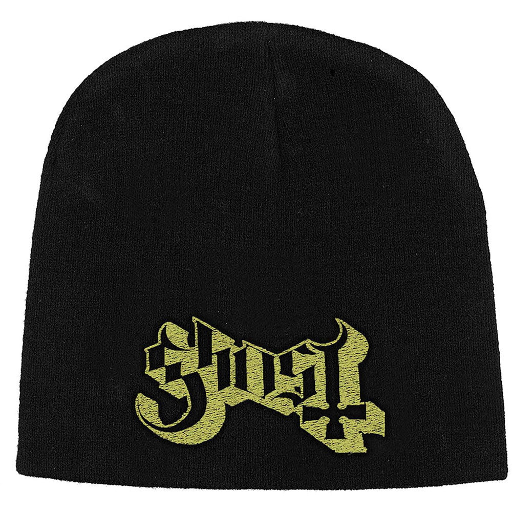 GHOST UNISEX BEANIE HAT: LOGO by Rock Off Trade