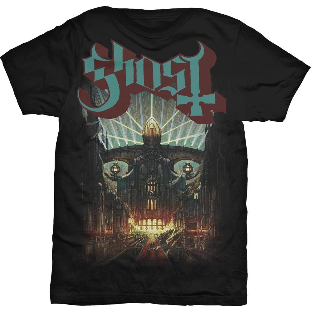 GHOST UNISEX T - SHIRT: MELIORA by Rock Off Trade