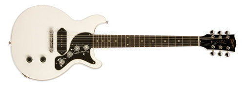 USED Gibson Les Paul Junior Nashville Double Cut - White w/ Hardcase