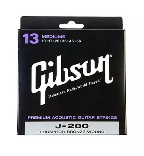 Gibson J - 200 Phosphor Bronze Acoustic Strings by Yorkville